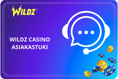 Wildz Casino tukitiimi auttaa pelaajaa kirjautumis- ja maksuongelmissa ympäri vuorokauden eri kanavien kautta